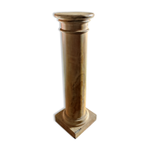 Terracotta column and decorative plaster