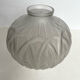 Vase boule Art déco en verre