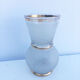 White and gold vase