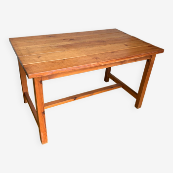 80s pine table