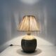 Vintage lamp in glazed stoneware 70s