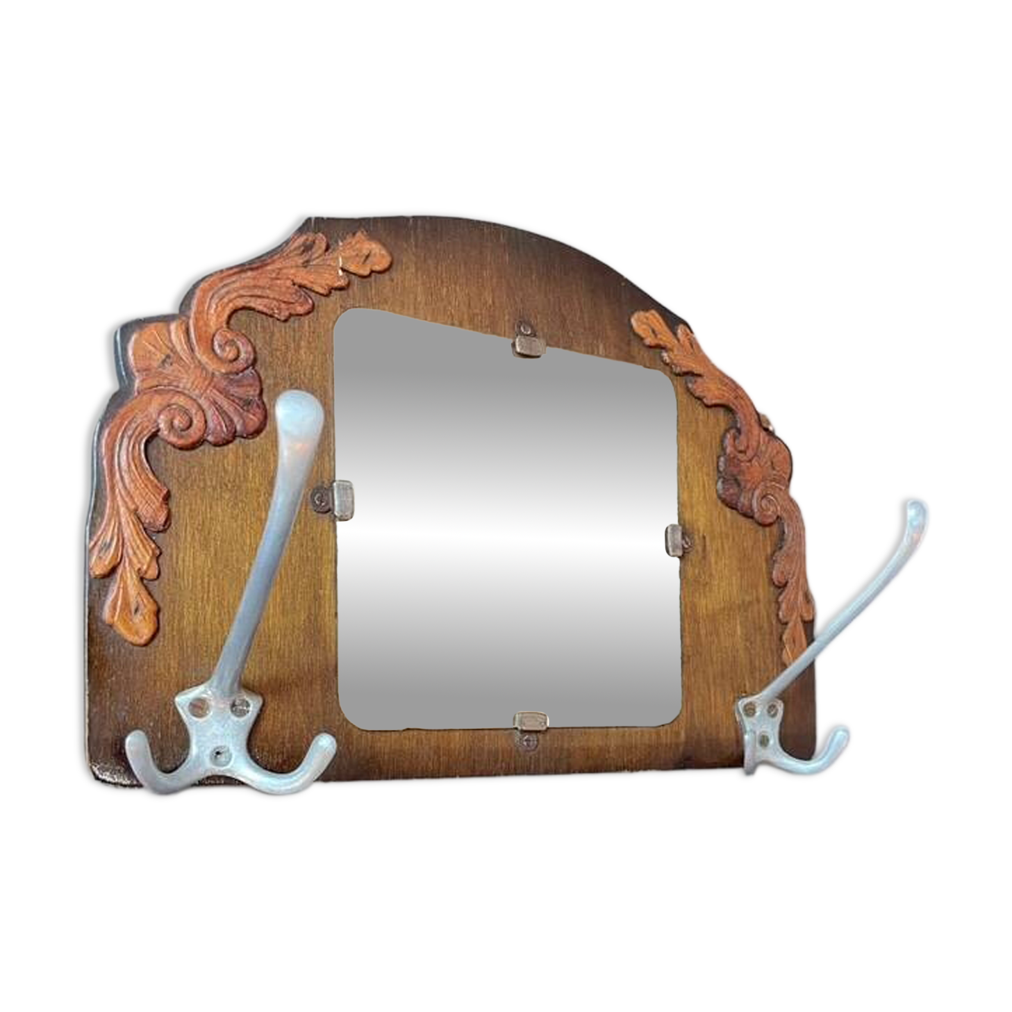 Late Art Deco coat rack, 1950s