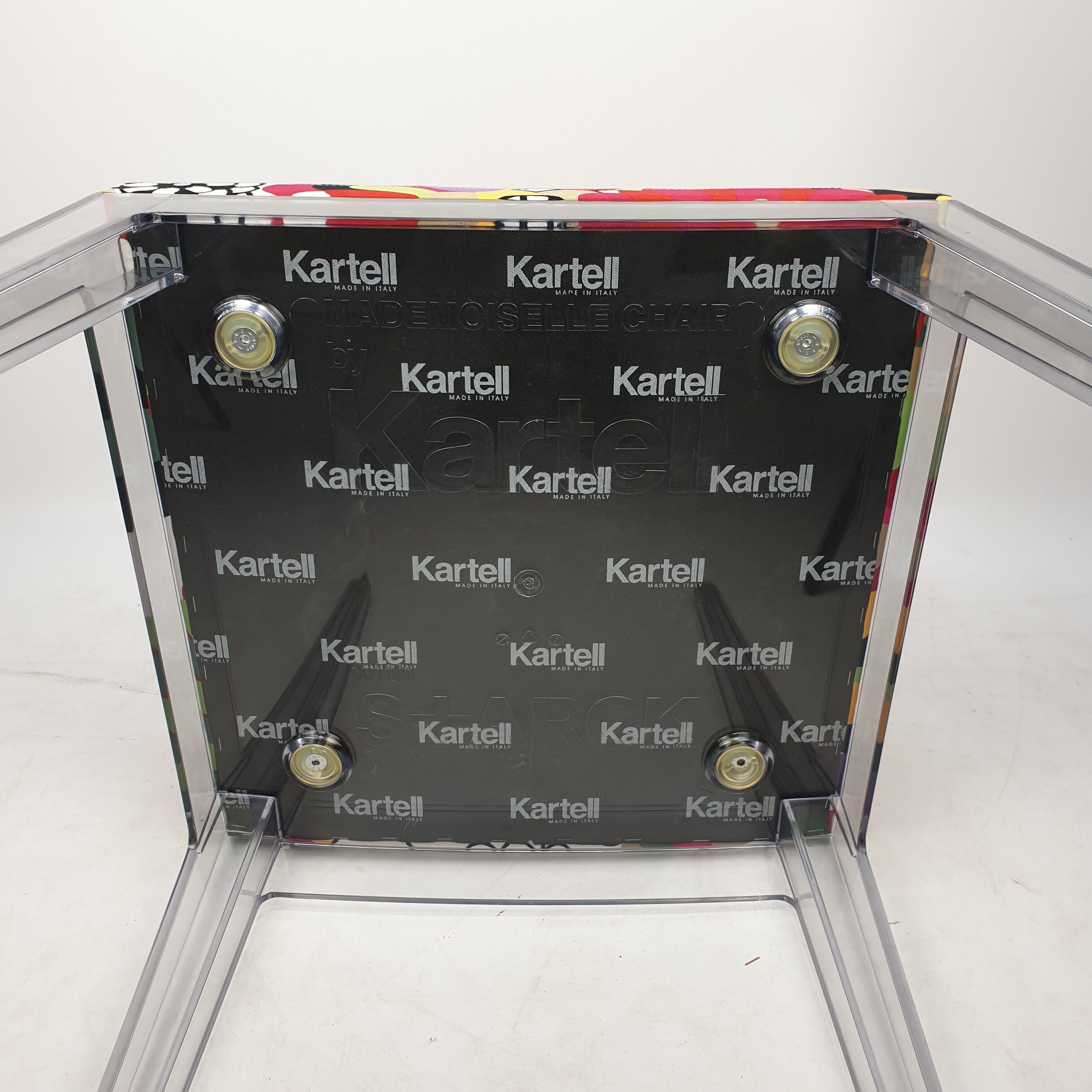 Kartell Mademoiselle Missoni chair by Philippe Starck for Kartell, 2000