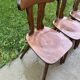 Set of 4 1960s Brutalist Style Bistro Chairs