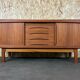 Teak sideboard Credenza HP Hansen Danish design Denmark 60s 70s