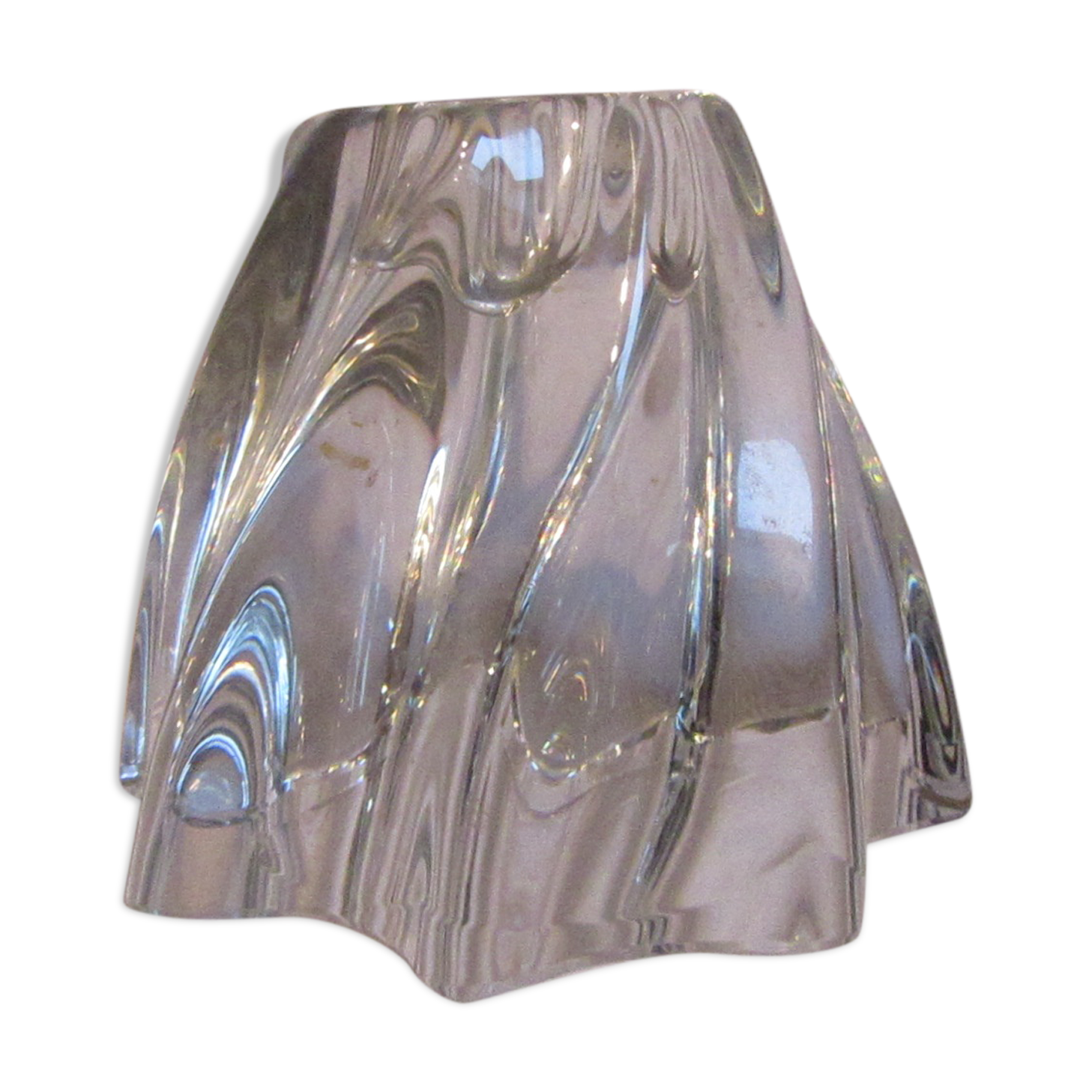 Baccarat crystal candleholder