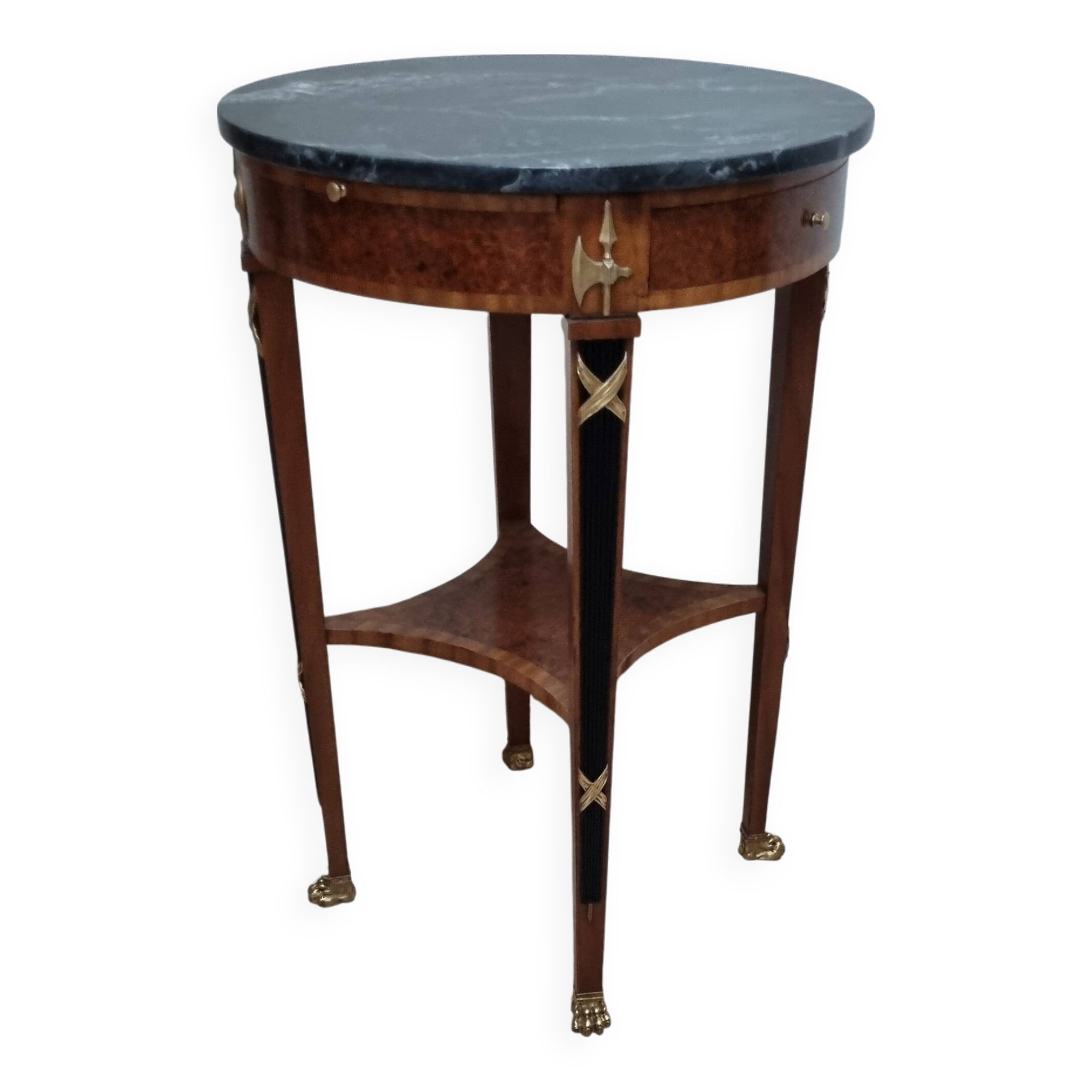 Hot water bottle table returned from Egypt