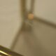Table d'appoint italienne design Hollywood Regency années 70