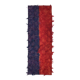 2x6 Red Blue Wool Vintage Runner Rug, 66x190Cm SK 240489