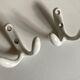 Pair of white cast iron bathroom pads 1960