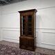 Classic English Bookcase with Glass Doors