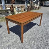 Scandinavian extendable teak table from the 60s