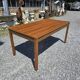 Table scandinave extensible en teck des années 60