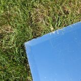 Old rectangular beveled mirror