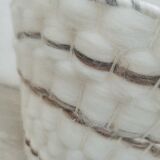Raw wool lampshade