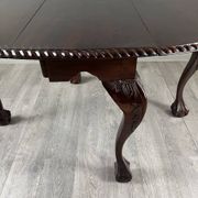 Mahogany drop-leaf table, 20th century
