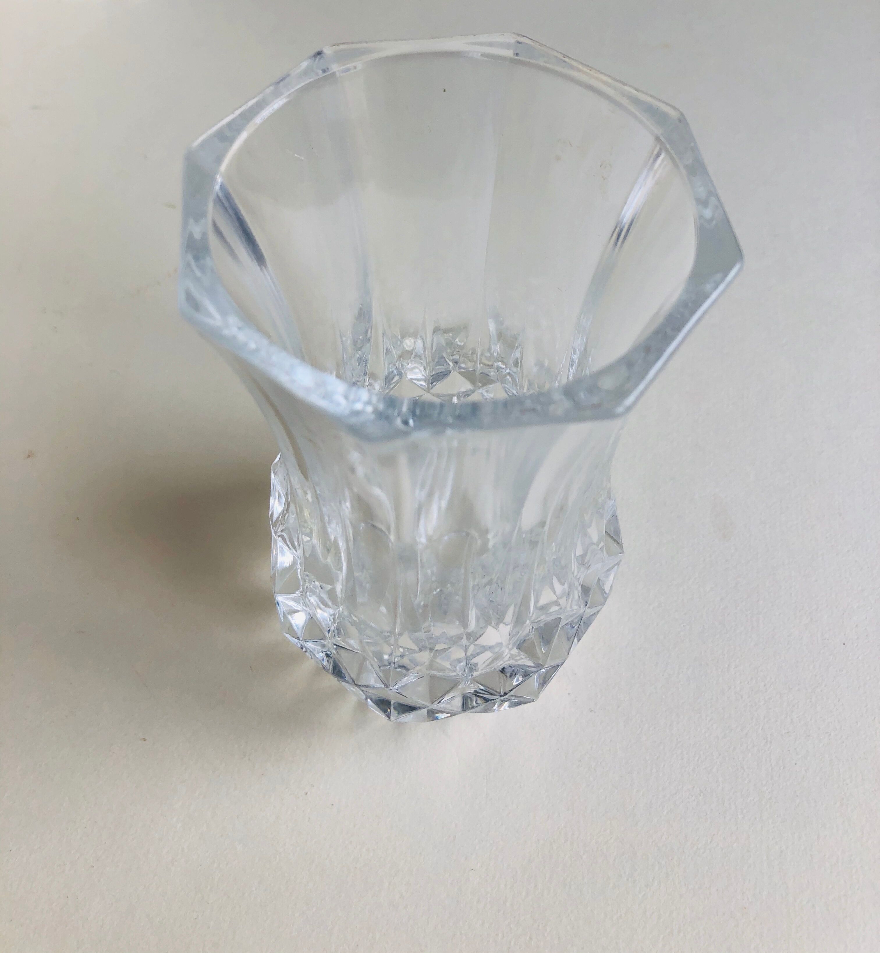 Pair of crystal vases