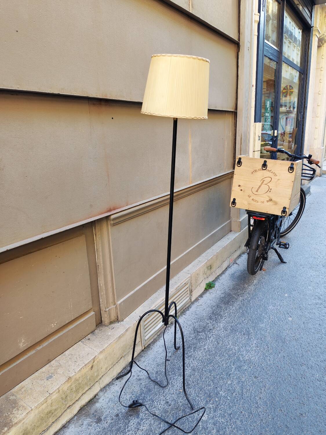 Lampadaire vintage