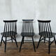 Série de 3 chaises 1950 1960