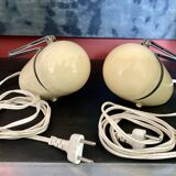 Pair of Space Age lamps - 70s - Kréo Lite Model NA 718