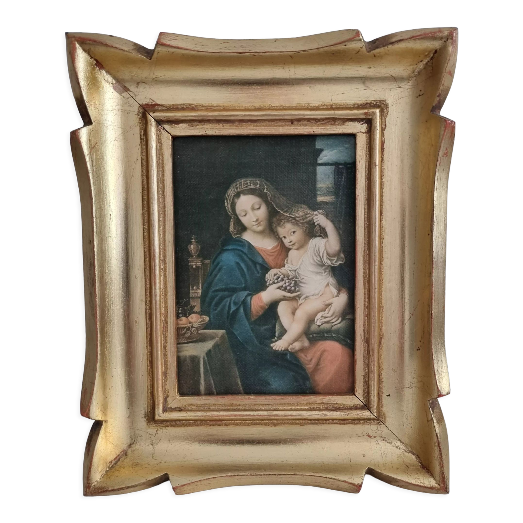 Reproduction painting Virgin with a bunch by Pierre Mignard