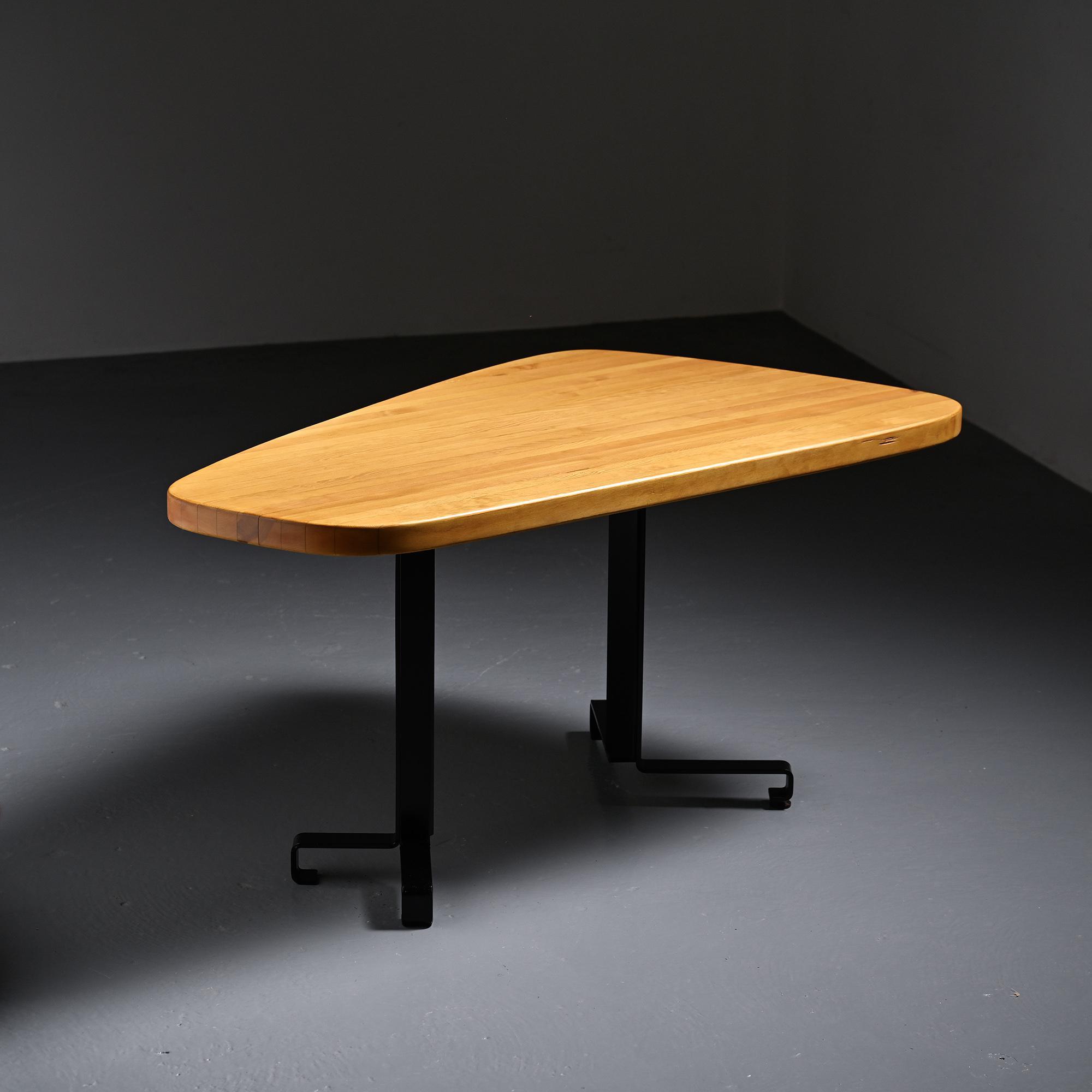 Charlotte Perriand, free-form table, Les Arcs, around 1986