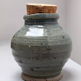 Small vase in Corsican pyrite stoneware