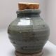 Small vase in Corsican pyrite stoneware