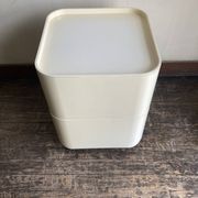 Componibili Caisson 4970 Castelli for Kartell 1969 white Space Aage 1969