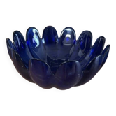 Cobalt blue Blenko bowl