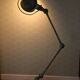 JIELDE 2-arm green lamp, 1960s square foot