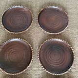 Series of 12 flat plates