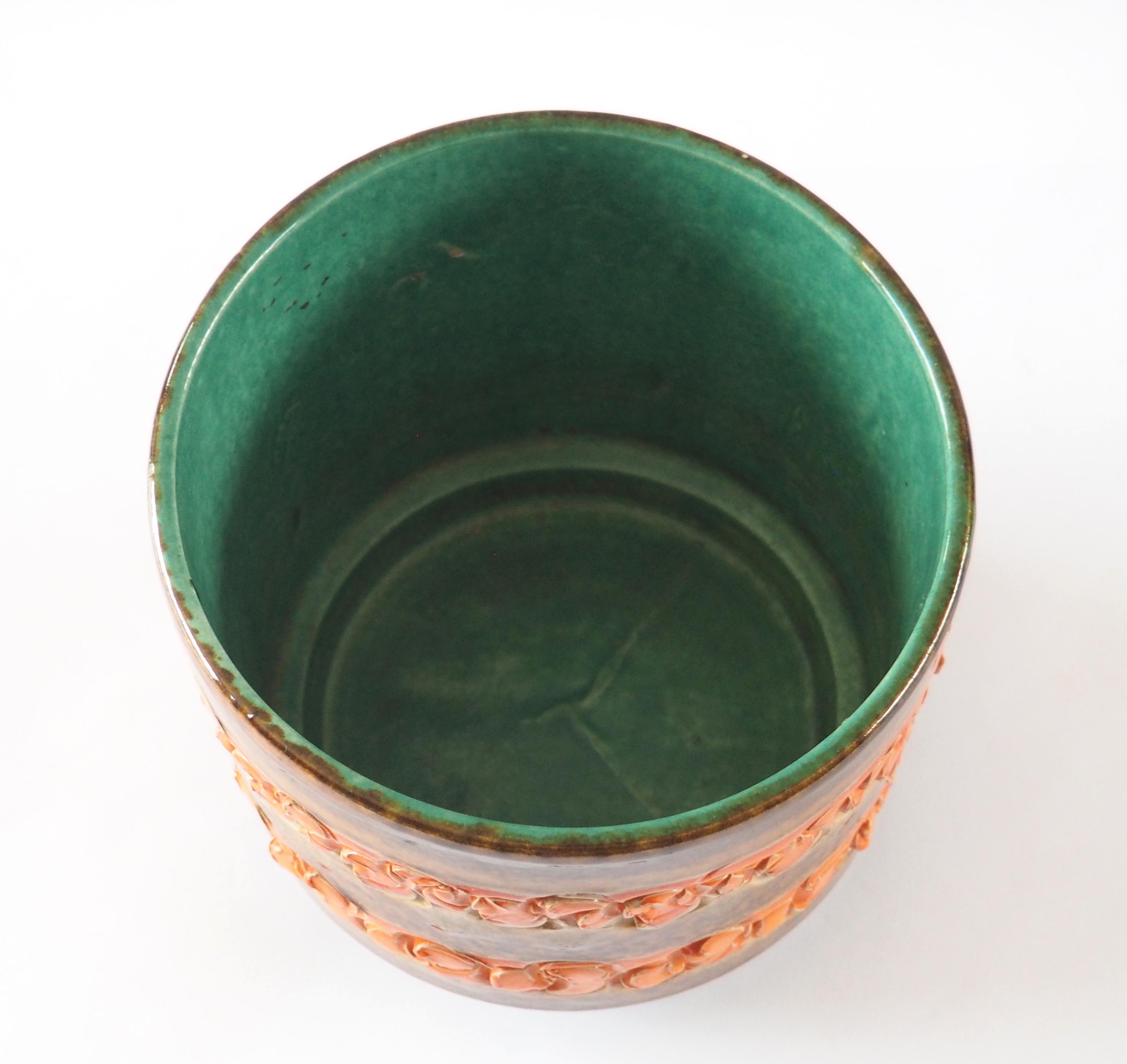 Ceramic pot cover 60s