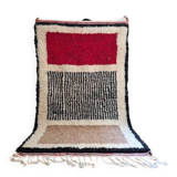 Handmade Moroccan wool rug, size 150 x 250 cm