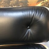 Lounger et ottoman par Charles et Ray Eames pour Herman Miller