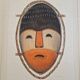La Roche Laffitte (Born in 1943) - Watercolour drawing on silk - Mask