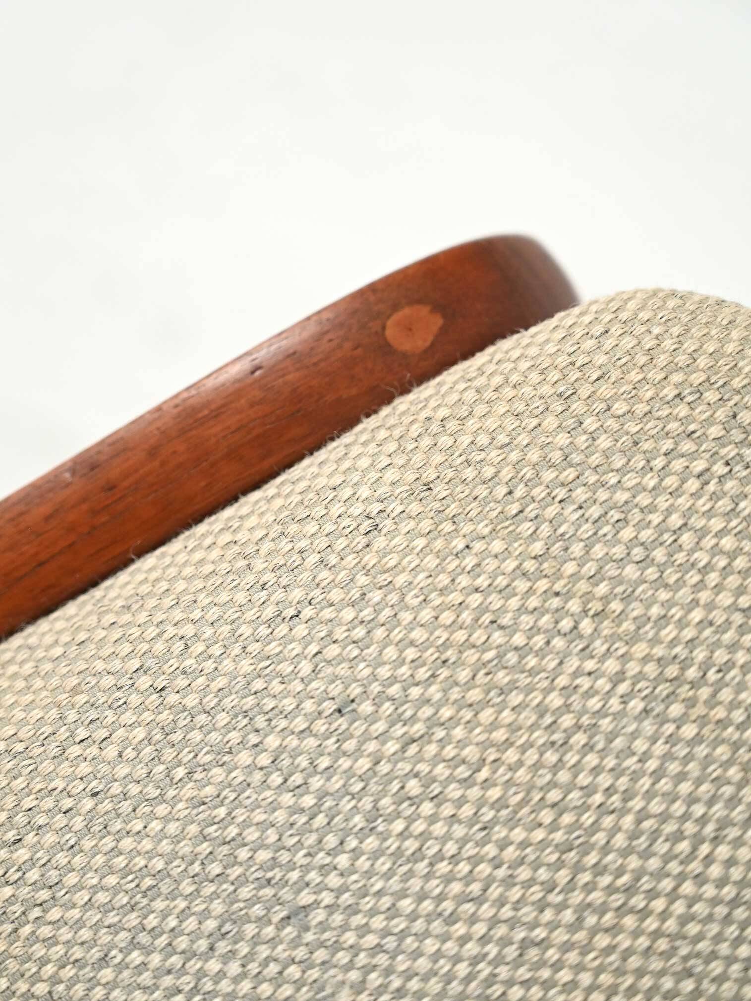 Pair of Vinatge Danish stools in teak