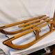 Vintage wooden sled La Hutte - 85 cm - 70s