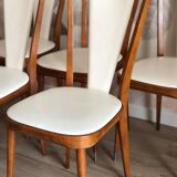 Set of 5 Baumann Palma model chairs, from the 60s/70s