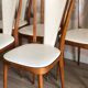 Set of 5 Baumann Palma model chairs, from the 60s/70s