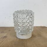 Vintage White Porcelain Wall Light, 1970s