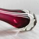 Murano glass vase Chambord Fratelli Toso.