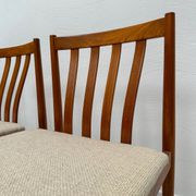 1960s Set of 4 Vintage Teak Dining Chairs by Slagelse Møbelværk