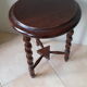 Tabouret tripode bois