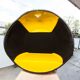 1970 fiberglass telephone booth with light
