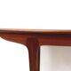 Table à manger scandinave vintage en Teck