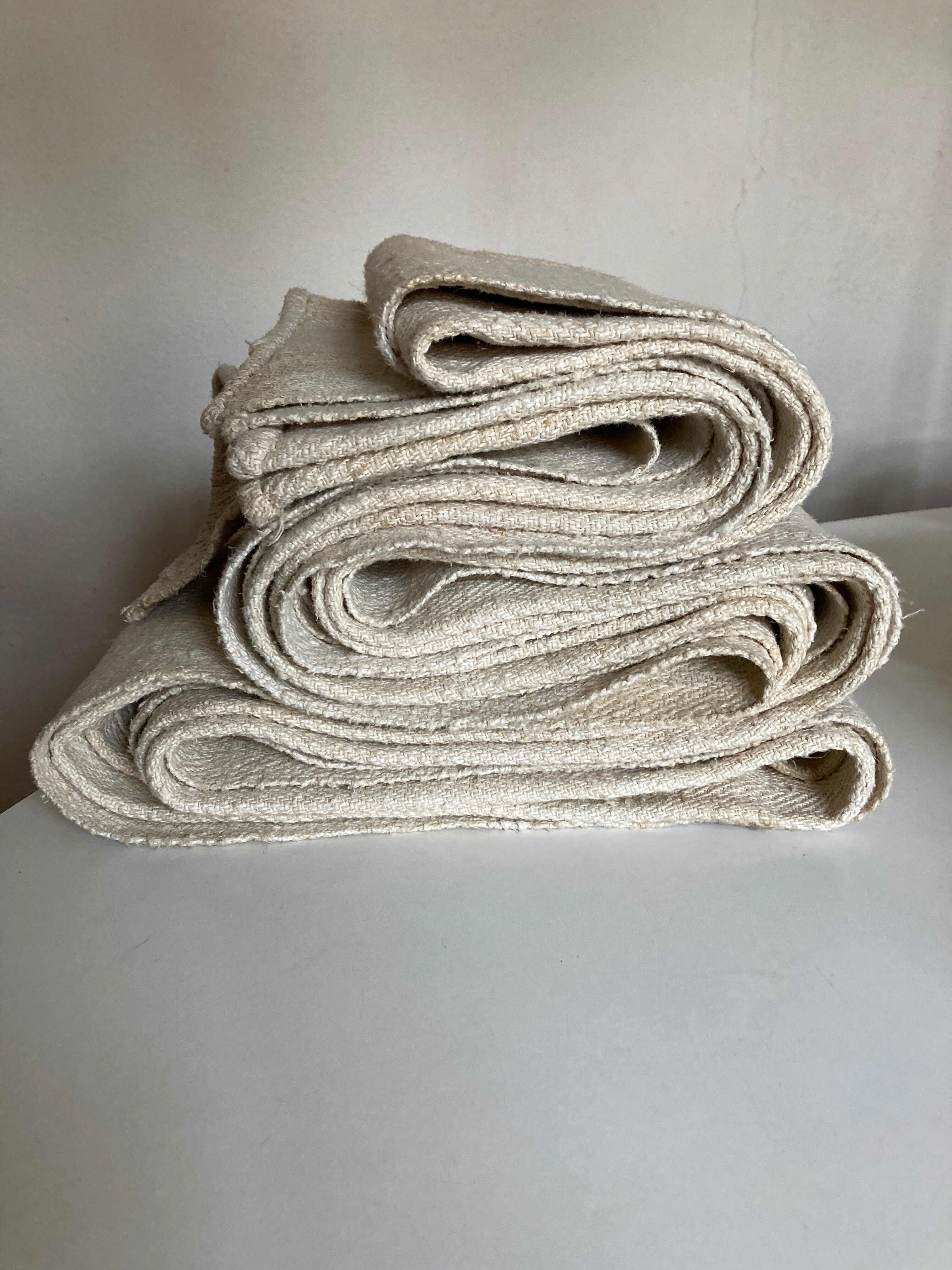 Tablecloth 5 meters in hemp canvas 19th