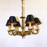 Louis XV style chandelier.