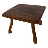 Vintage wooden tree trunk stool plant stool