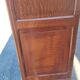 1925 solid curly mahogany office bookcase
